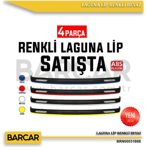 Laguna Universal Beyaz Renkli Ön Lip