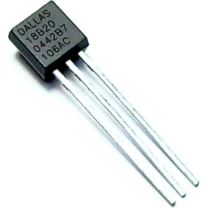 Roboyol Store DS18B20 Sıcaklık Isı Sensörü Dijital Termometre Ic -55C 125C To-92 -0.5c Hassasiyet 9/12 Bit Adc