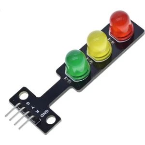 Roboyol Store Trafik Işık LED Modülü 5V Ortak Katot 8mm LED Kırmızı Sarı Yeşil