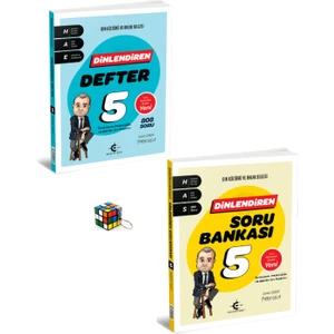 Arı Yayıncılık 5. Sınıf Eker Test Dinlendiren Soru Bankası -  5. Sınıf Eker Test Dinlendiren Defter - Anahtarlık