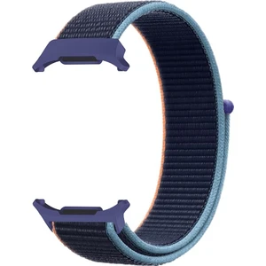 Samsung Galaxy Watch Ultra 47 mm Uyumlu Spor Loop Kordon Hasır Örgü Kayış Cırt Cırtlı Velcro