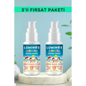 Spf 50+ Doğal Güneş Kremi Bebek ve Çocuklara Özel 2`li Fırsat Paketi
