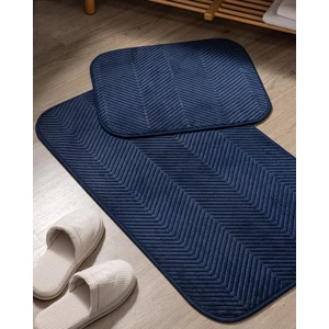 Emele 2'li Banyo Paspası - Indigo