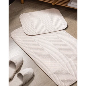 Emele 2'li Banyo Paspası - Bej