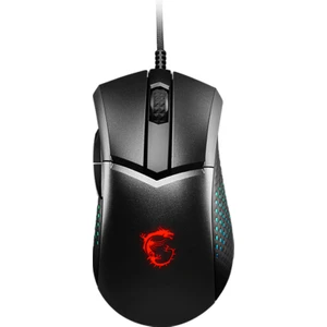 GG CLUTCH GM51 LIGHTWEIGHT BLACK GAMING MOUSE 26.000 DPI OPTIK SENSOR 6KEY WITH WHEEL RGB LED OYUNCU FARESI