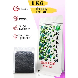 Sertifikalı Kan Üzümü Çekirdeksiz Özbek Üzümü 1 kg