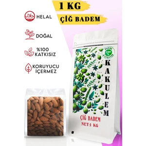 Sertifikalı Yerli Çiğ Badem Içi 1 kg