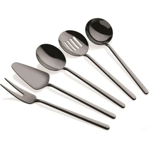 Dame Marie Allegra Titanyum Black 5 Parça Sos Servis Seti
