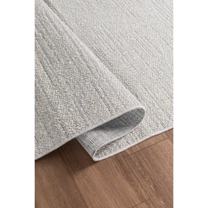 Valery Home Natura Premium  Kaymaz Tabanlı Doğal Yıkanabilir Kilim Oturma Odası Balkon Bahçe Mutfak Kilim Bk101-Kemık