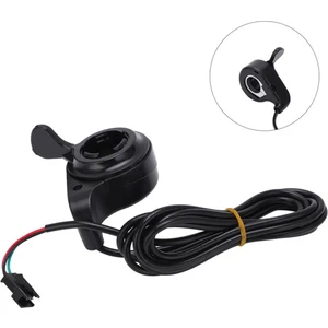 Roboyol Store Elektrikli Bisiklet Gaz Kolu Scooter Motor Baş Parmak Hız Kontrol Ekransız Aksesuar Parça 23MM