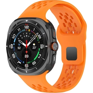 Galaxy Watch Ultra 47MM Redclick KRD-119 Delikli Tasarım Silikon Kordon