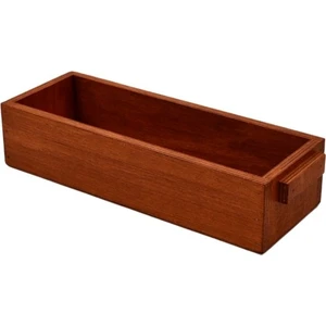TUN'S WOODS Organizer Kulplu 30CM x 11CM Çok Amaçlı Kutu