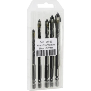 Ok Ucu Tipli   5pcs   Çok Amaçlı Matkap Ucu   6-7-8-10-12MM (3791)