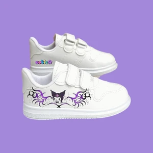 Lias Shoes Mor Kanatlı Baskılı Çocuk Spor Ayakkabı Sneaker