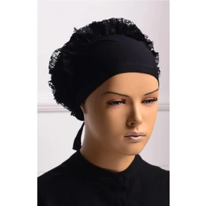 Güpürlü Dikişsiz Penye Bone