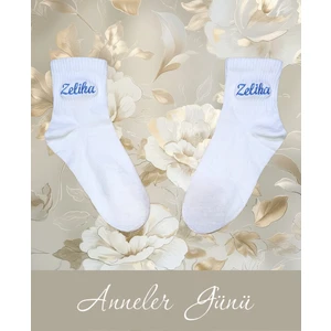 Stella Tasarım Kişiye Özel Isim Veya Harf Nakışlı Hediyelik Çorap