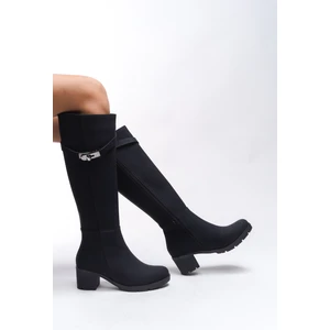 Jacmylla Kadın Kilit Detaylı Çizme 0012777