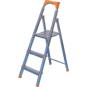 Metal Aktif Gaz Altı Kaynaklı 2+1 Profil Merdiven - Güvenli ve Dayanıklı Ev ve Iş Kullanımına Uygun