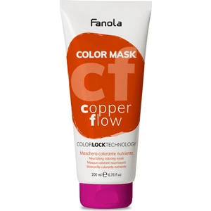 Color Mask 200 ml Bakır Saç Bakım Maskesi Tüm Saç Tipleri için Besleyici ve Parlaklık Verici