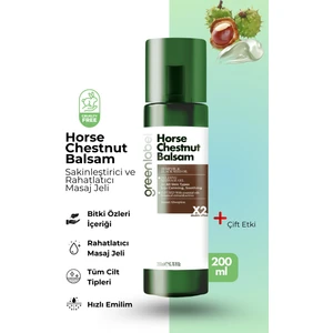 Green Label Horse Chestnut Balsam - At Kestanesi Ekstraktlı Rahatlatıcı Balsam 200 Ml.