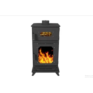 K003 Manuel Fırınlı Odunlu Pelet Soba