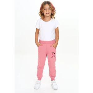 ATB-303651 Tavşan Nakışlı Kışlık 3 Iplik Eşofman Altı