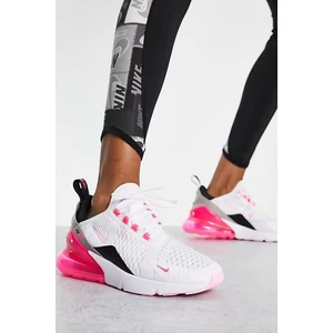 Air Max 270 G. S. White Pink Sneaker Günlük Spor Ayakkabı Beyaz Pembe