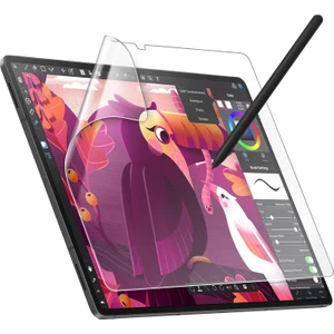 Samsung Galaxy Tab S7 Plus 2020 Çizilmeye ve Kırılmaya Dayanıklı Esnek Şeffaf Flexible Nano Ekran Koruyucu Sm- T970 T975 T976 T978