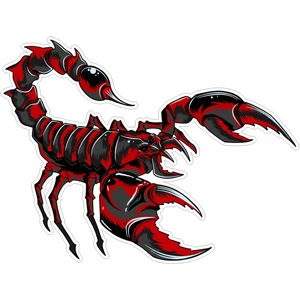 Sticker Usta Akrep Antalyaspor Scorpion Araba Oto Motosiklet Karavan Sticker 00464