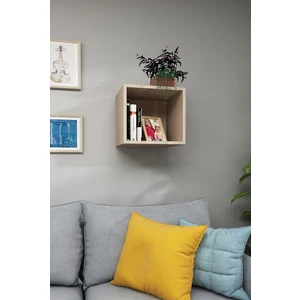 Dekormer Design Kitaplık Kare Duvar Rafı Cordoba