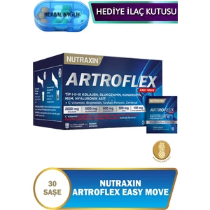Artroflex Easy Move -(Glukozamin-Kondroitin-Msm-Bromelain-Kolajen-Bamya Çiçeği) 30 Adet Saşe