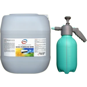 Klima Temizleme Sıvısı 20 Kg + 2 lt Profesyonel Uygulama Pompası 