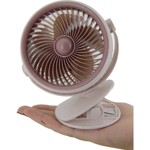 Taşınabilir Mini USB Şarjlı Fan Kıskaçlı Masa Kenarına 3 Kademeli Hız Ayarı Şarj Edilebilir Mini Vantilatör Soğutucu 14CM Mini Fan YS2285