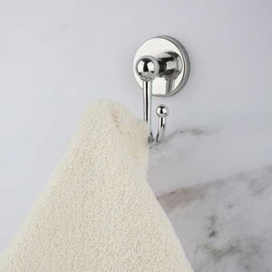 Krom Çatal Bornoz Banyo Havlu Askısı
