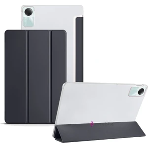 Redmi Pad Se 11" Tablet Kılıfı Kapaklı Standlı Arkası Sert Transparan Kılıf