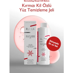 Yağlı, Akne/ sivilce Eğili mli Ciltler Için Kırmızı Kil Özlü Derinlemesine Temizleyici Yüz Yıkama Jeli 200  ml
