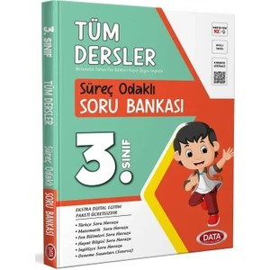 Data Yayınları 3. Sınıf Süreç Odaklı Tüm Dersler Soru Bankası