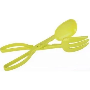 28* cm Plastik Salata Maşası Tutma Kısmı Makas Şeklinde Pratik Salata Maşası