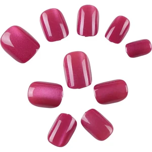 Pop Beauty Takma Tırnak Seti & Zararsız Yapıştırıcı, Cat Eye