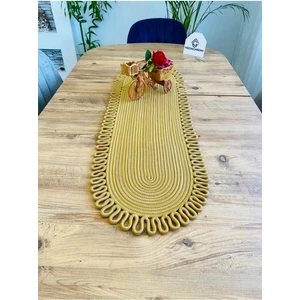 My Doğa Store Jüt, Hasır, Dekoratif Masa Örtüsü, Runner 30X80 Cm, Amerikan Servis, Sehpa Örtüsü, Bohem Tarzı