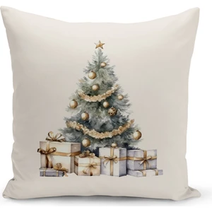 Bertille Home Yılbaşı Serisi Çift Tarafı Dijital Baskılı Kırlent Kılıfı (Christmas Noel Cushion Cover)