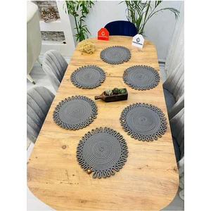 My Doğa Store Jüt Hasır Amerikan Servis Supla 6 Parça