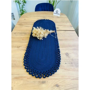 My Doğa Store Jüt, Hasır, Dekoratif Masa Örtüsü, Runner 30X80 Cm, Amerikan Servis, Sehpa Örtüsü, Bohem Tarzı