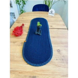 My Doğa Store Jüt, Hasır, Dekoratif Masa Örtüsü, Runner 35x100 Cm, Amerikan Servis, Sehpa Örtüsü, Bohem Tarzı