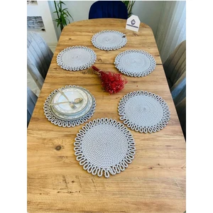 My Doğa Store Jüt Hasır Amerikan Servis Supla 6 Parça