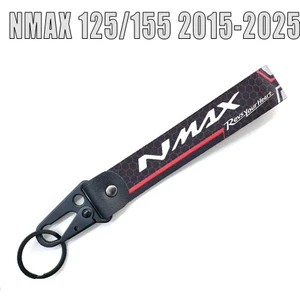 Nmax Anahtarlık Tekstil Karabinalı Nmax Logo Baskılı