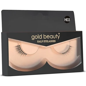 Gold Beauty Kolay Uygulanabilir Cat Eyes Yarım İpek Takma Kirpik