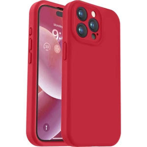 iPhone 15 Pro Max Kılıf Yüksek Kalite 3D Kamera Korumalı Içi Kadife Lansman Liquid Silikon Kapak