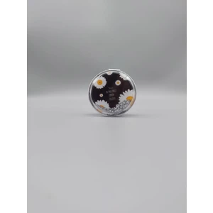 Rbs Kozmetik Ayna Yuvarlak Siyah Papatya