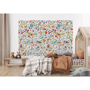 Müzik Sütüdyosu Poster Duvar Kağıdı-5701